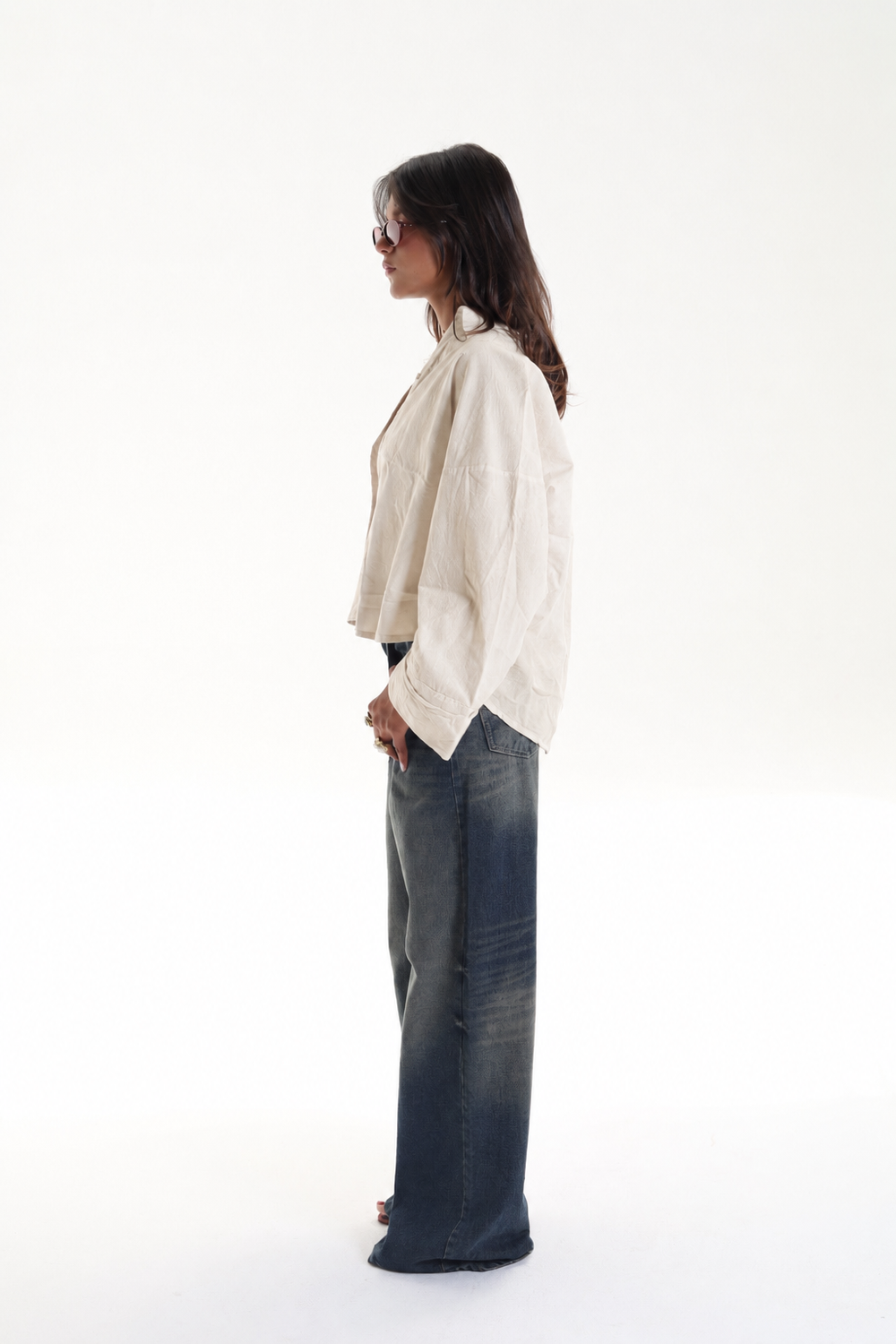 Treasure over size shirt