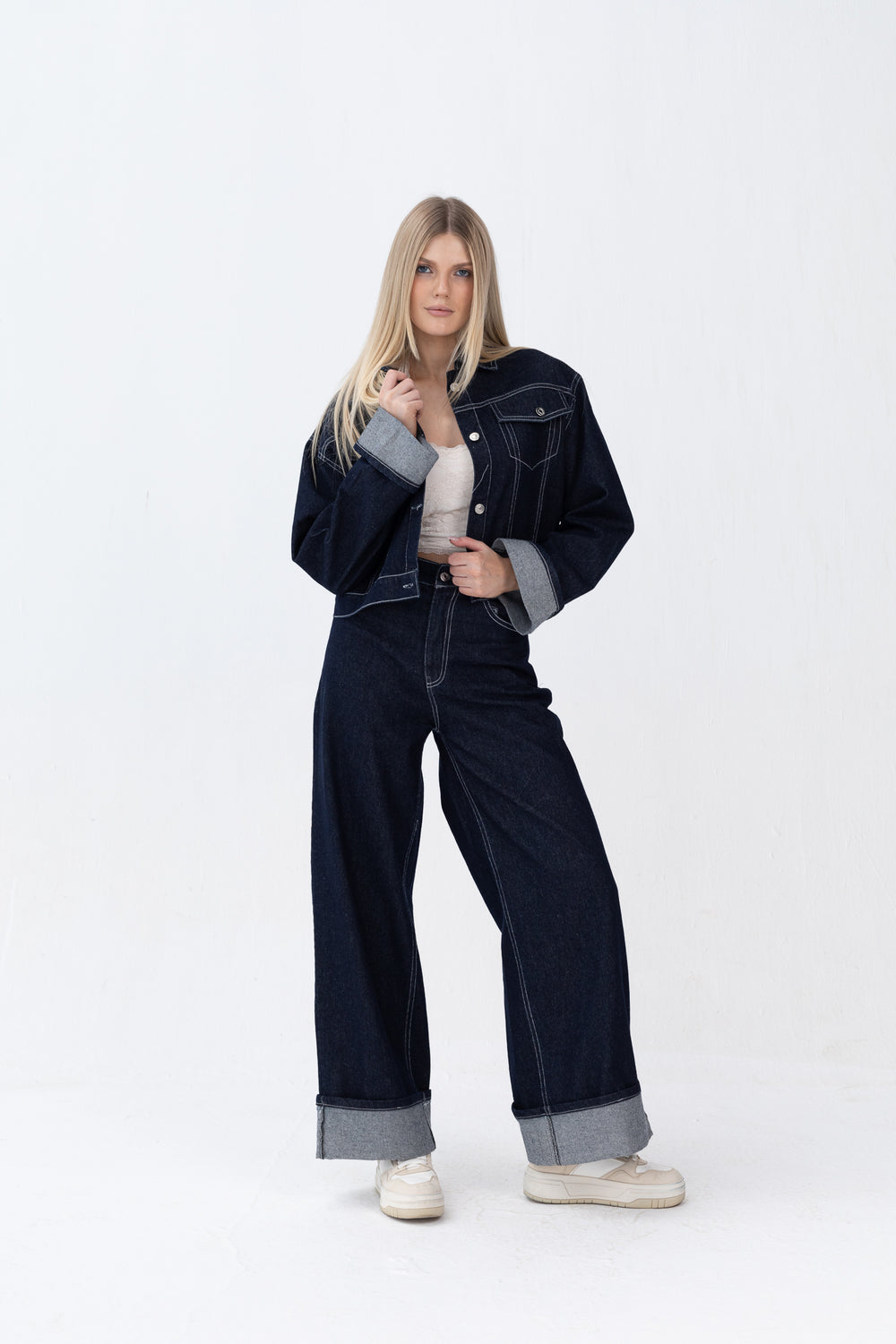 Meste Suit Diamond Denim