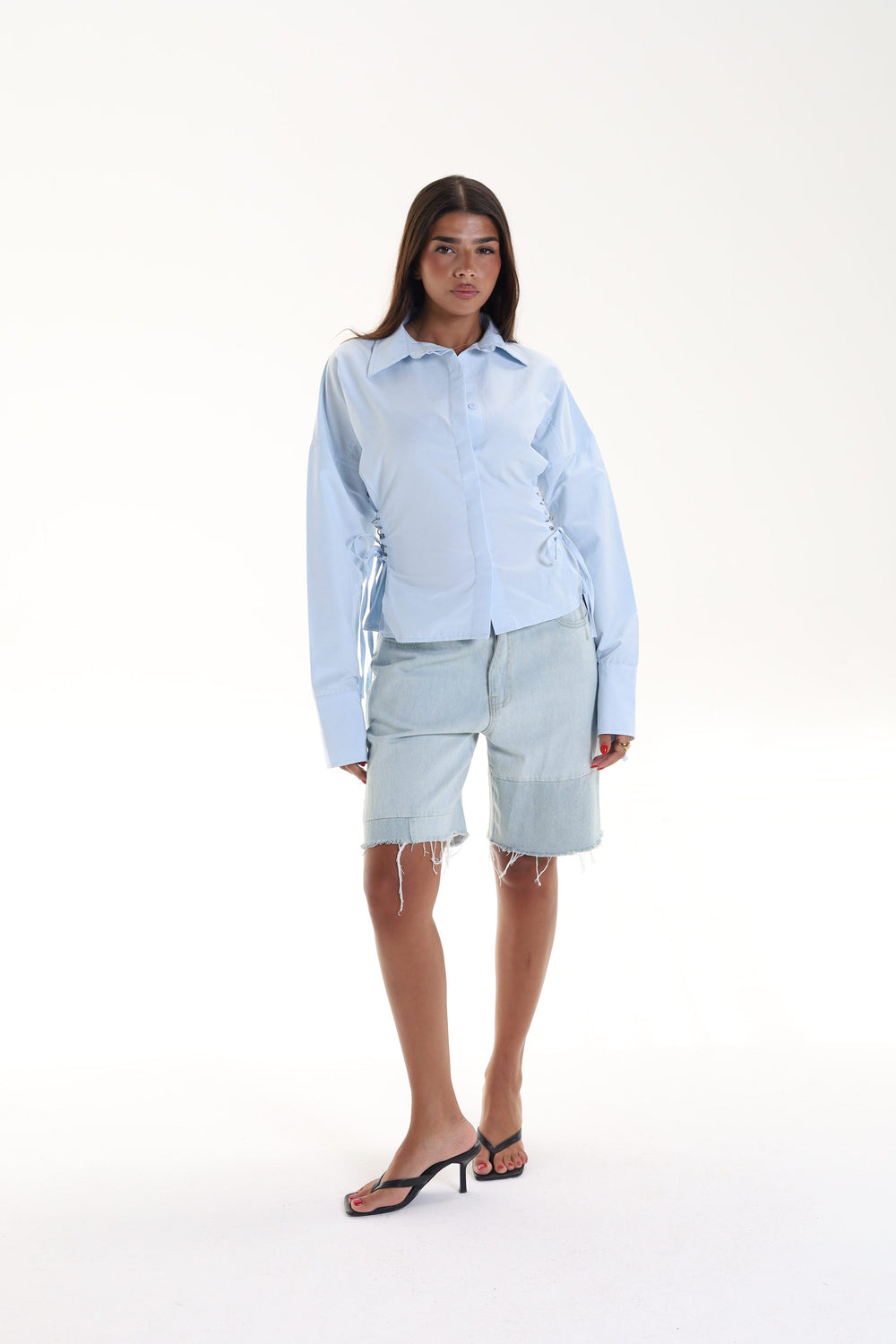 Side Metal Ring Shirt