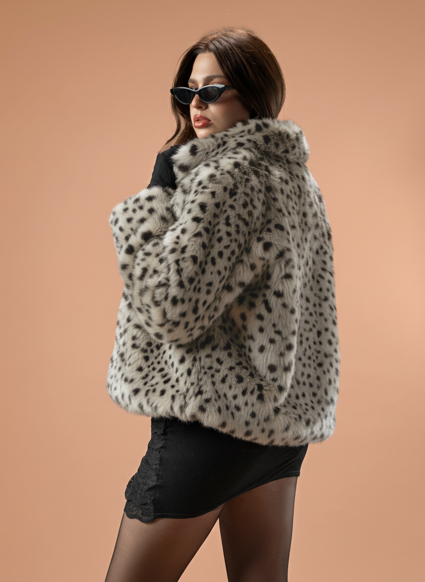 New fox fur jacket