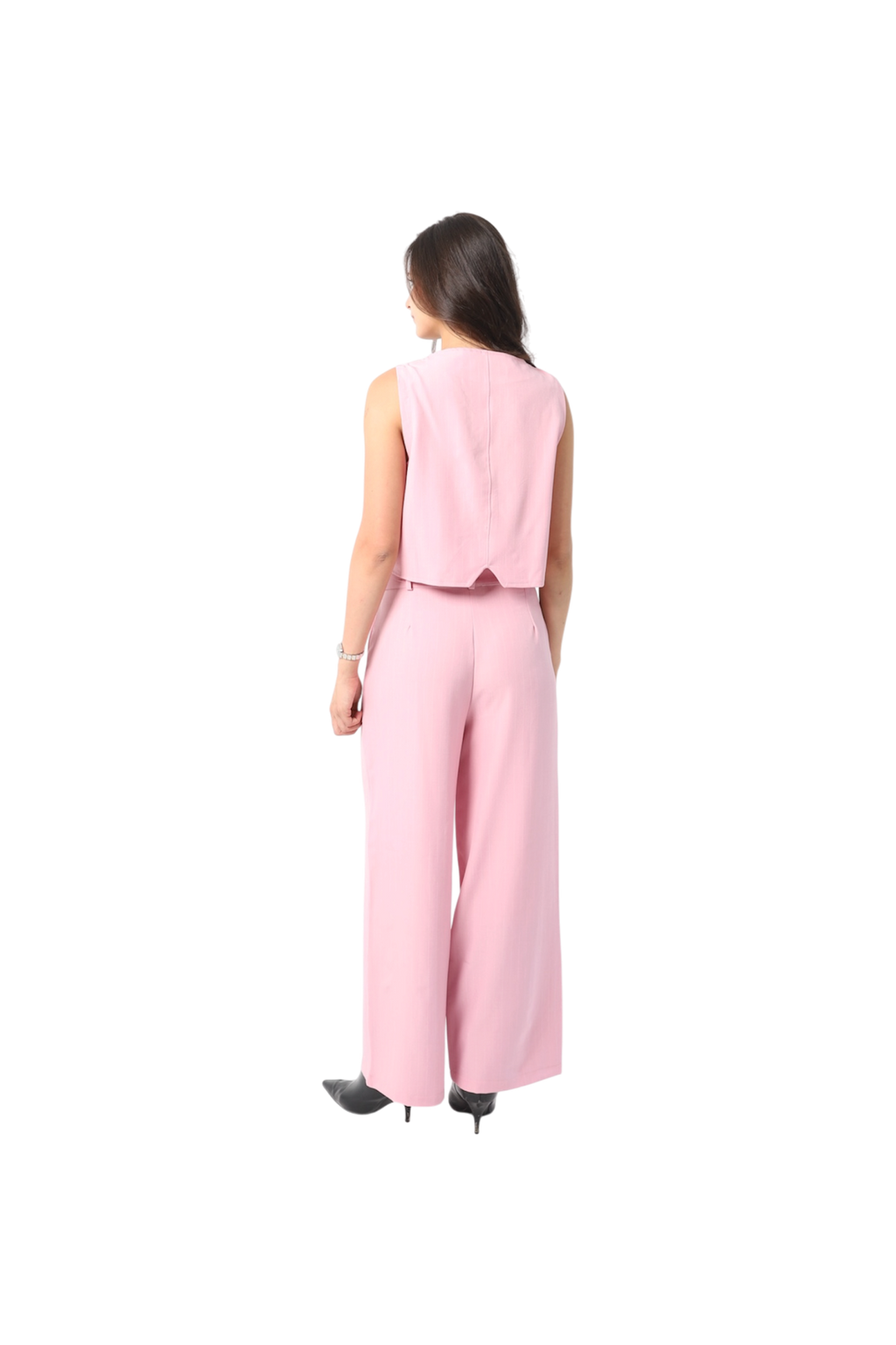 Vest And Pant Stripe Suit