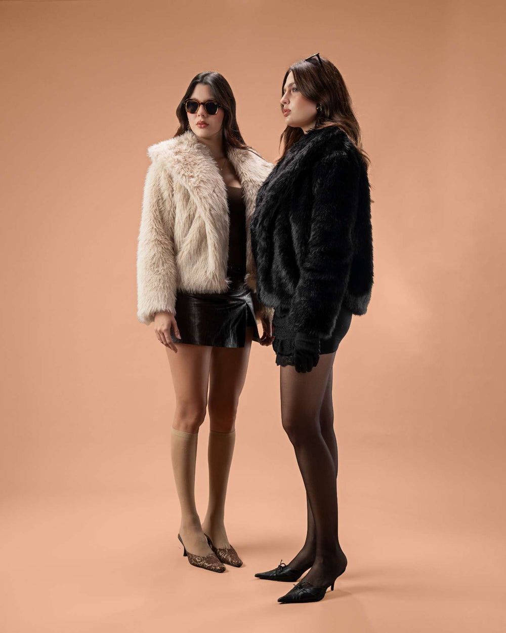 New fox fur jacket
