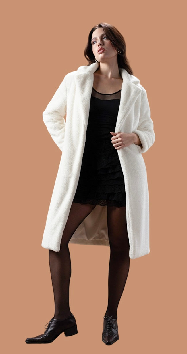Long Soft Fur Coat