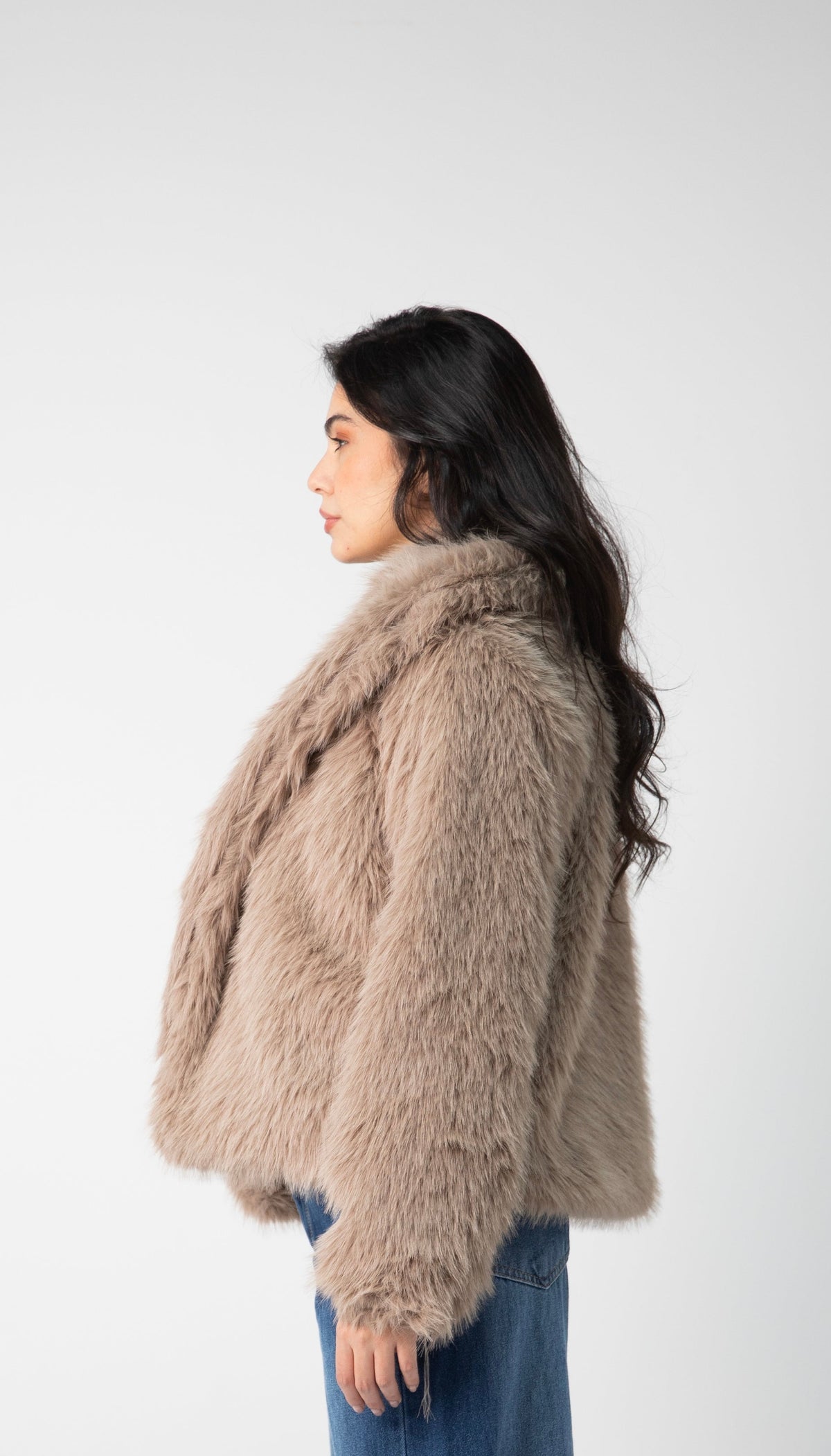 New fox fur jacket