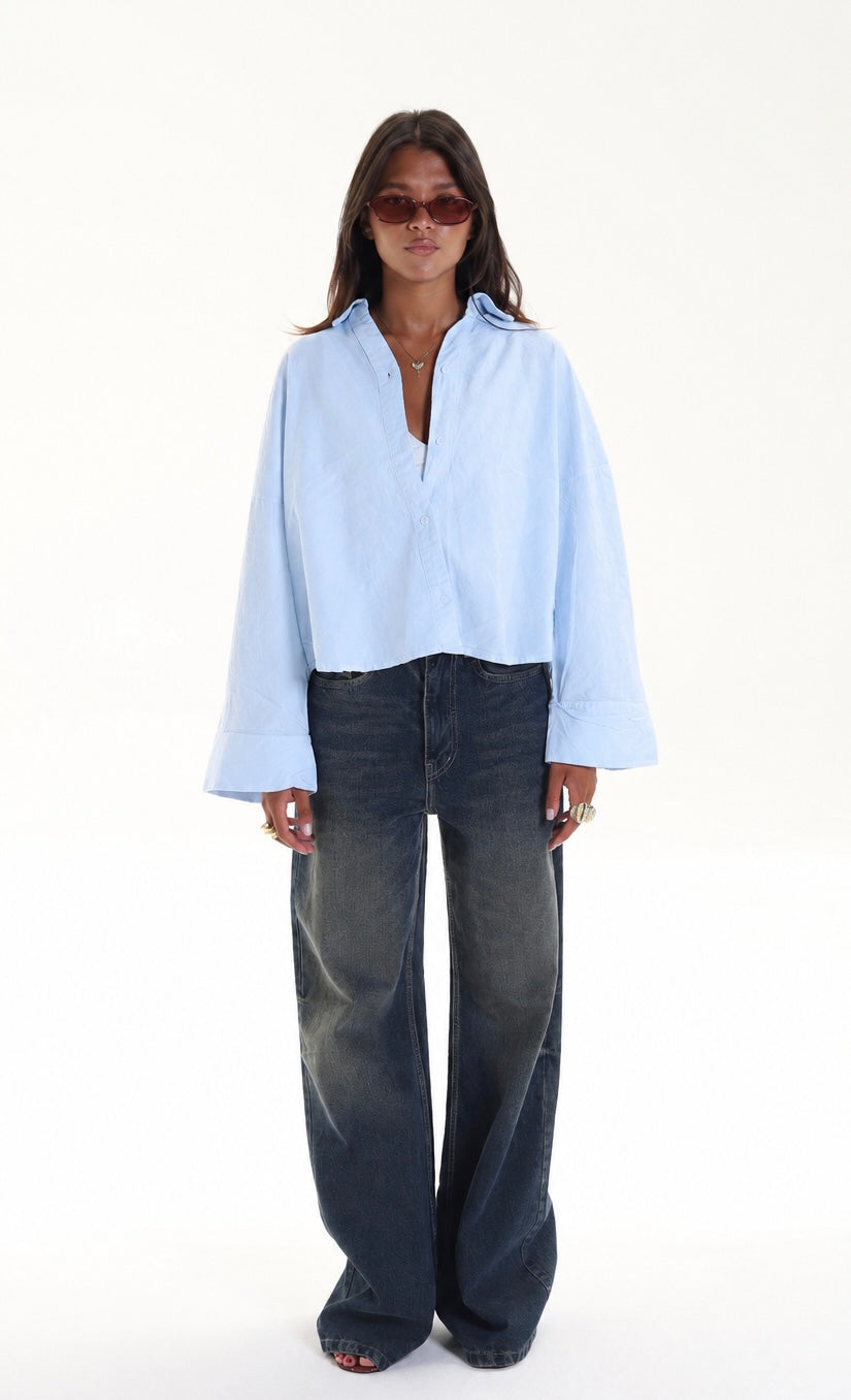 Treasure over size shirt
