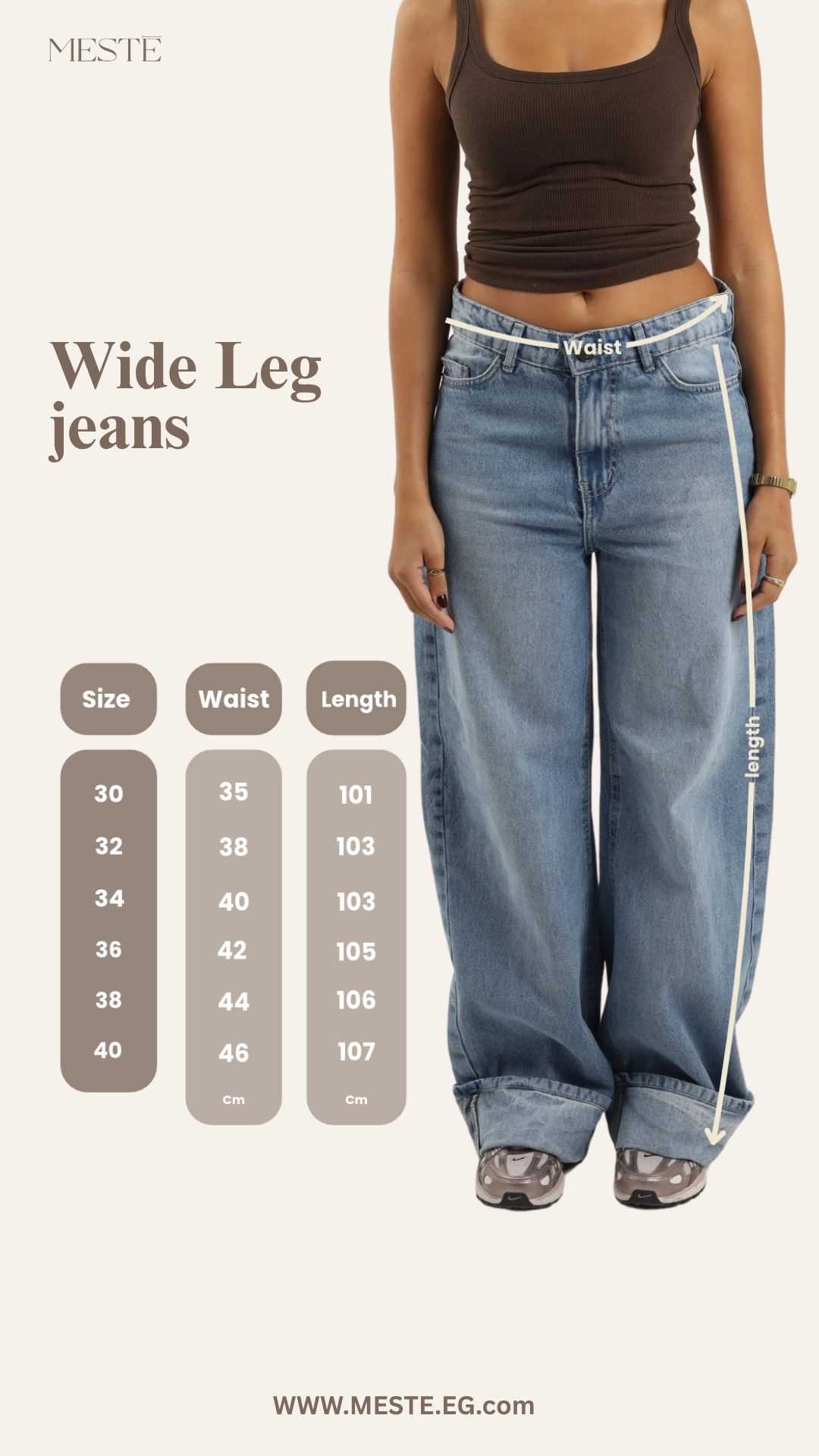 Wide Leg Jeans