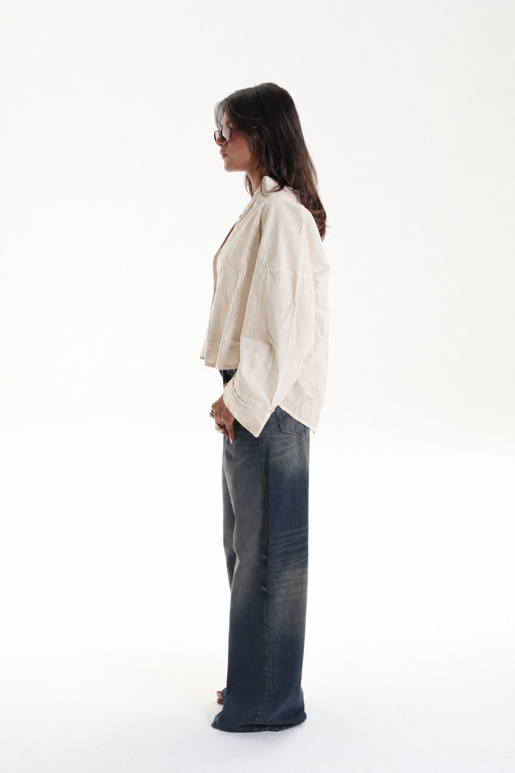 Treasure over size shirt