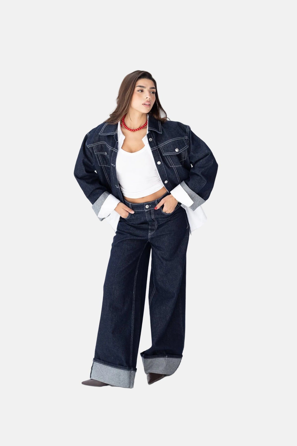 Meste Suit Diamond Denim