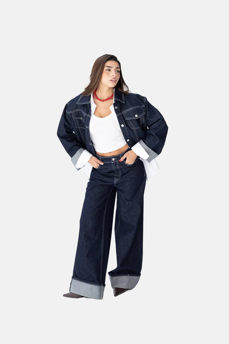 Meste Suit Diamond Denim