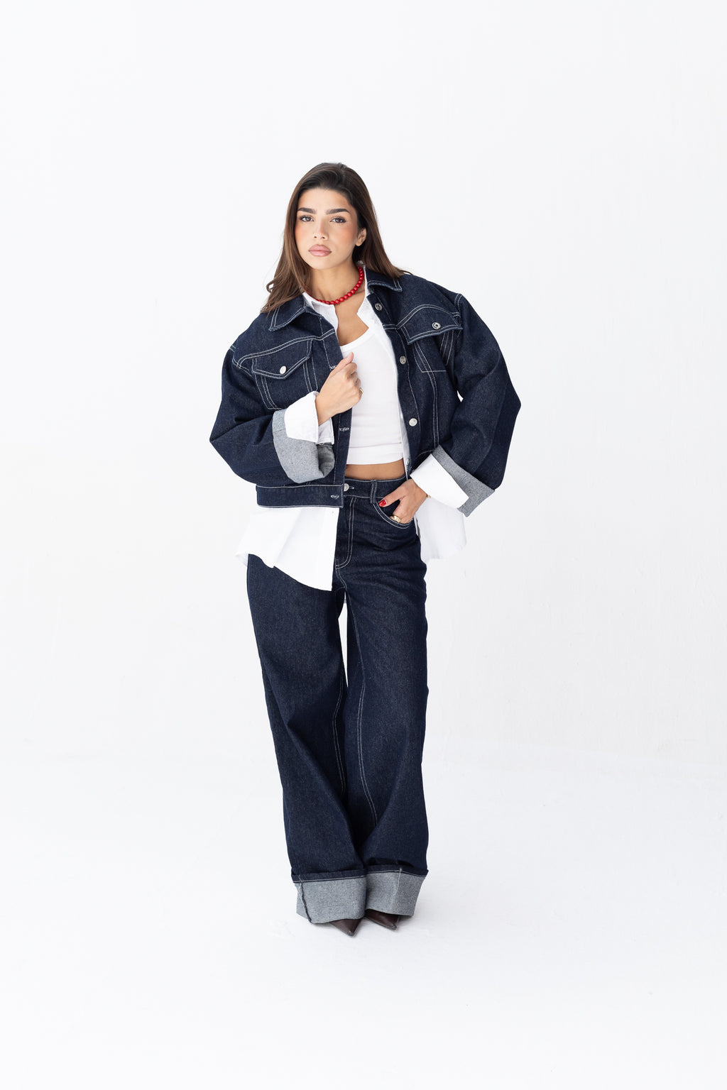 Meste Suit Diamond Denim