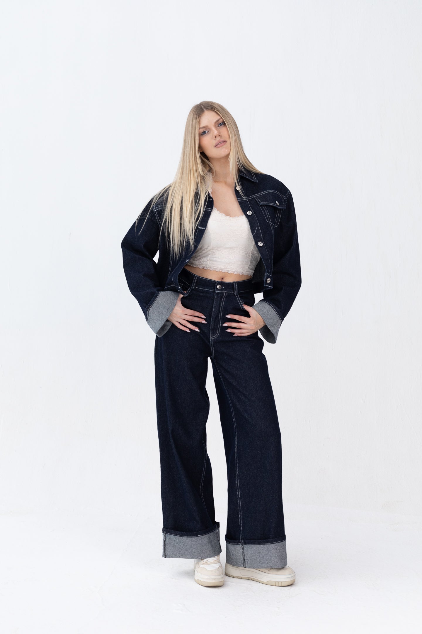 Basic Jeans diamond Pant