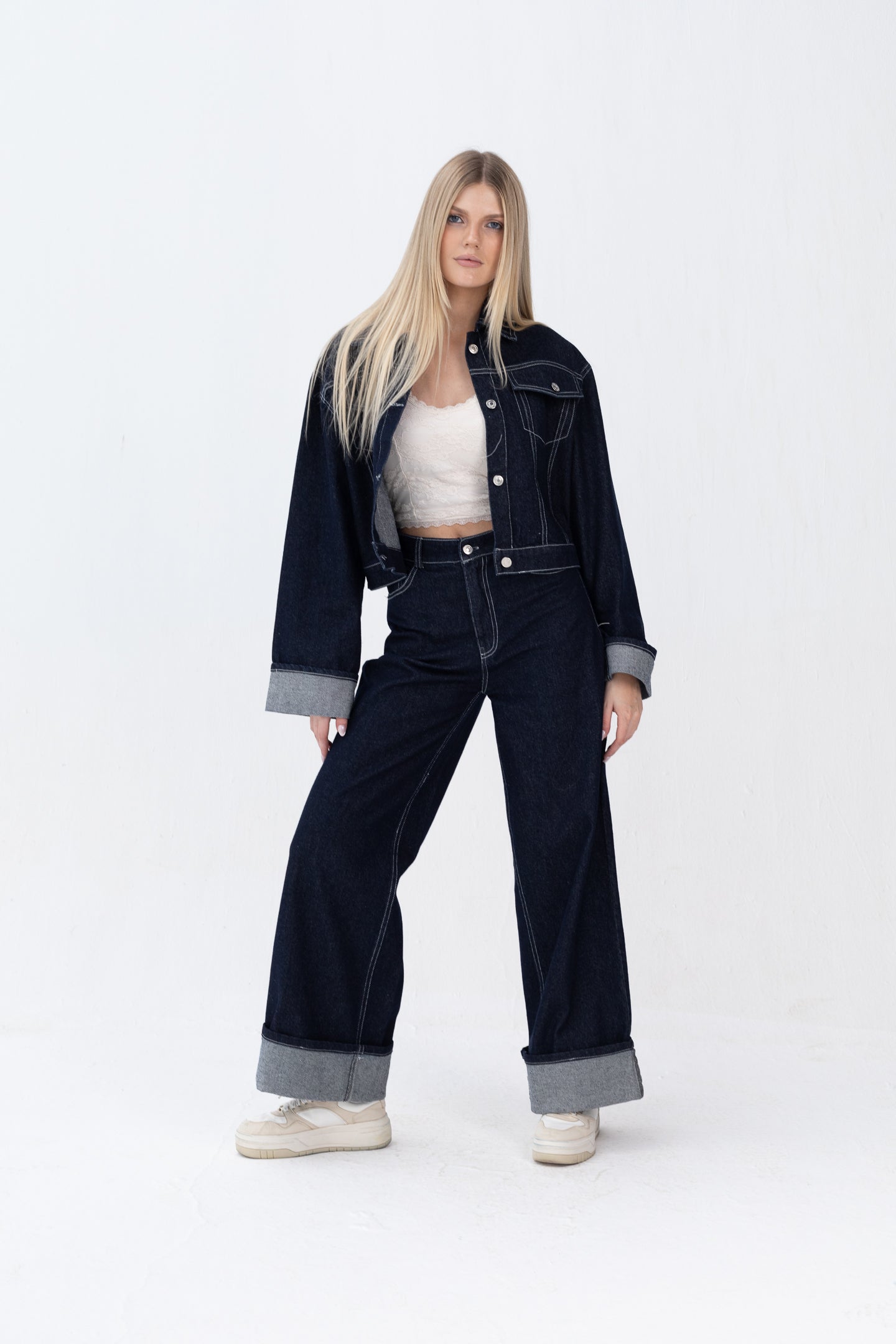 Basic Jeans diamond Pant