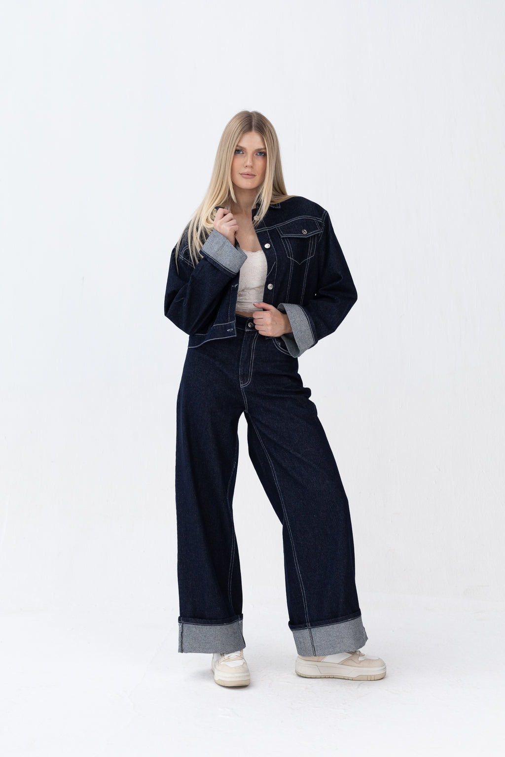 Meste Suit Diamond Denim
