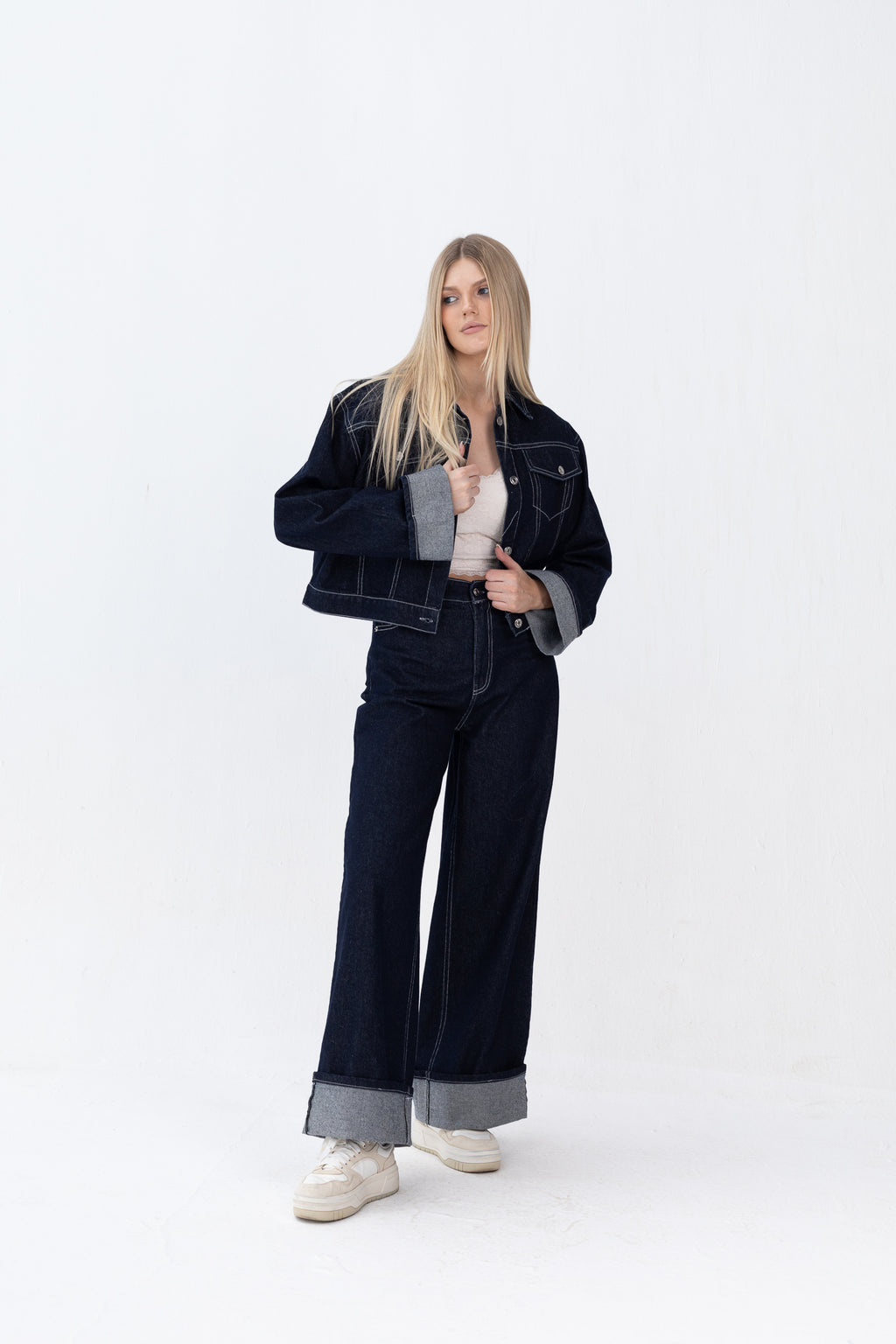 Meste Suit Diamond Denim