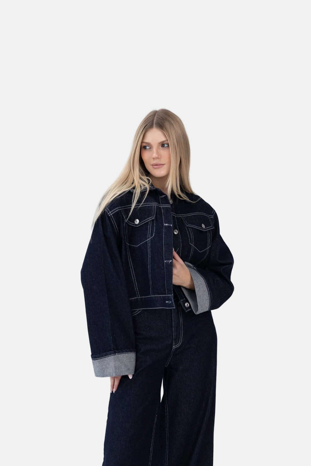 Basic Jeans diamond Jacket