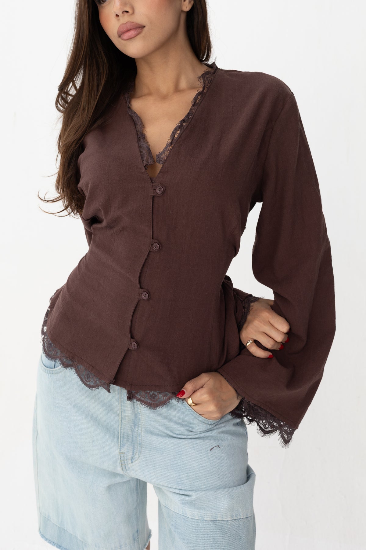 Blouse Crystal Lace
