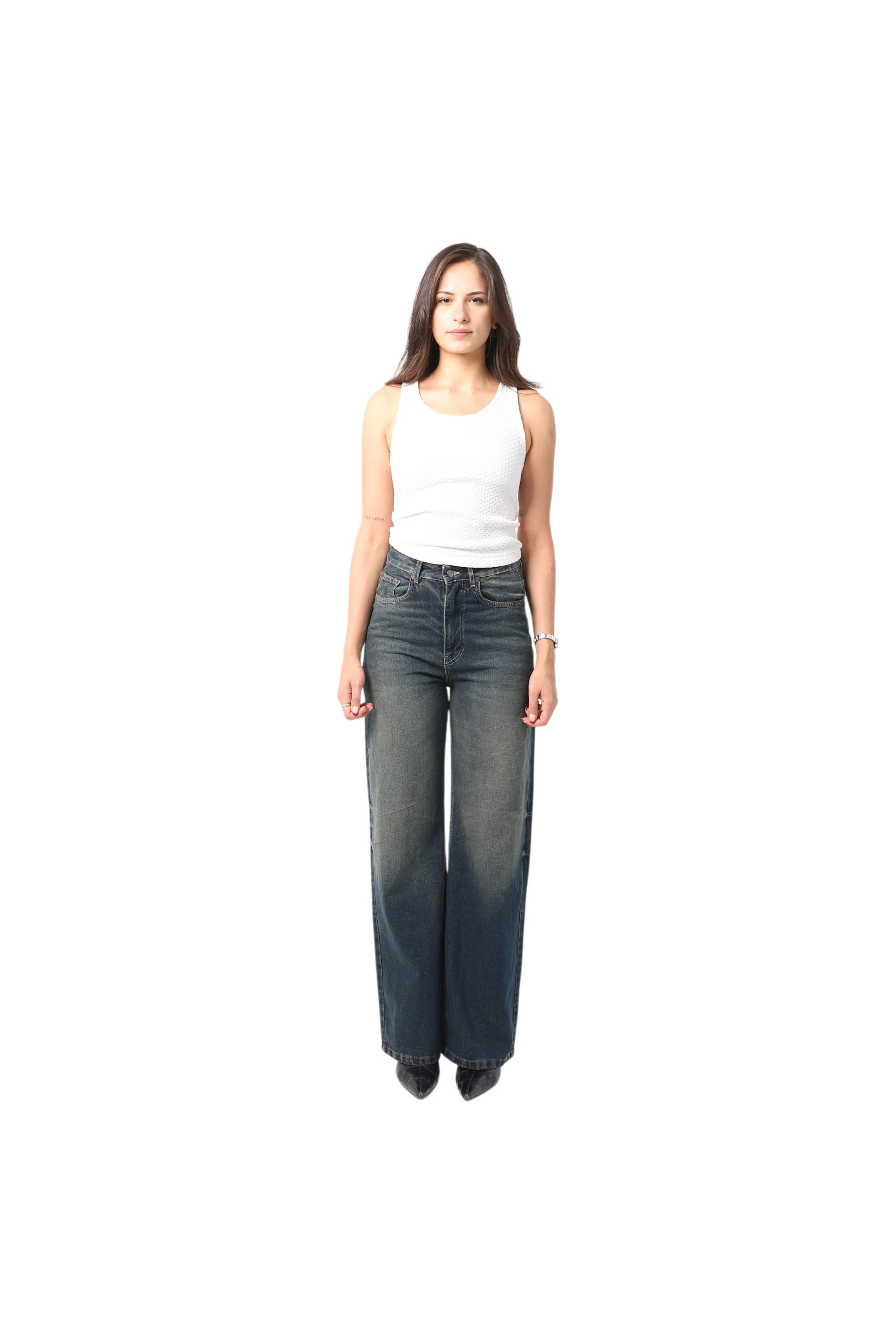 Wide Leg Basic Pants