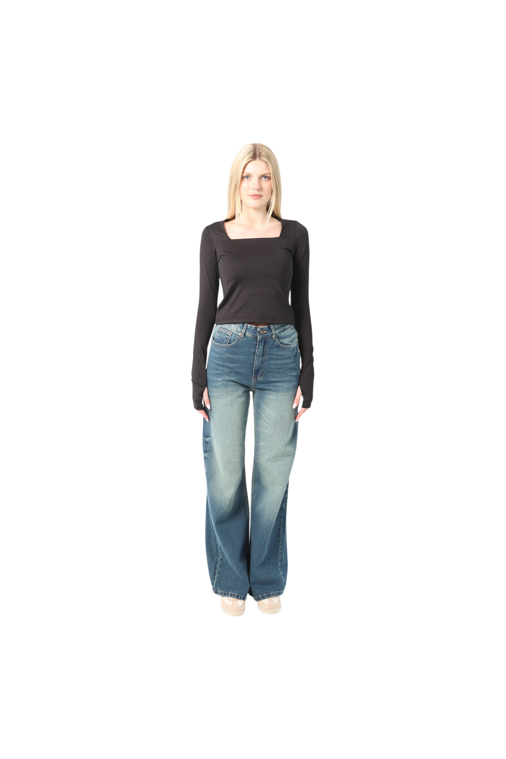 Wide Leg Basic Pants