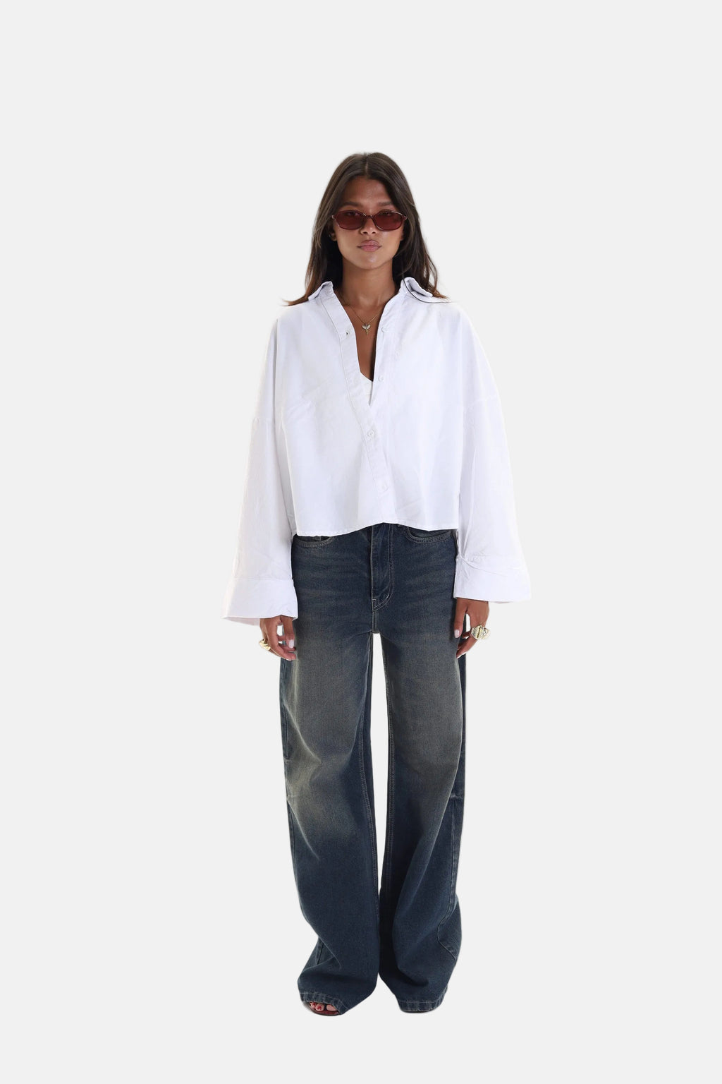 Treasure over size shirt