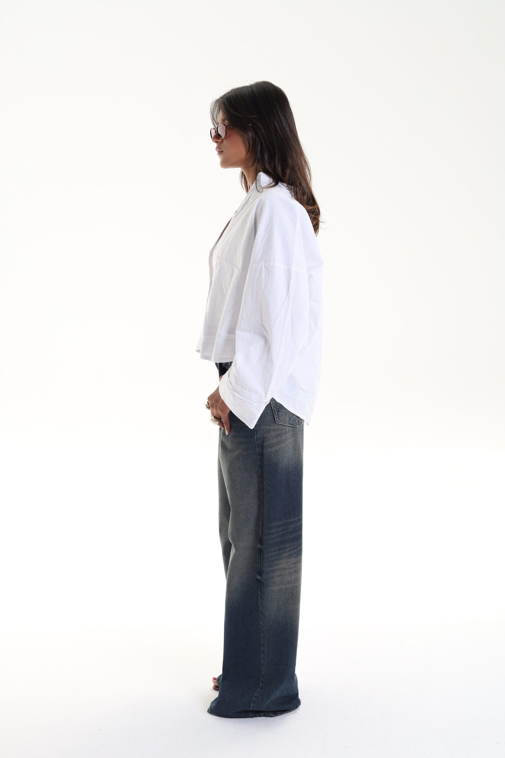 Treasure over size shirt