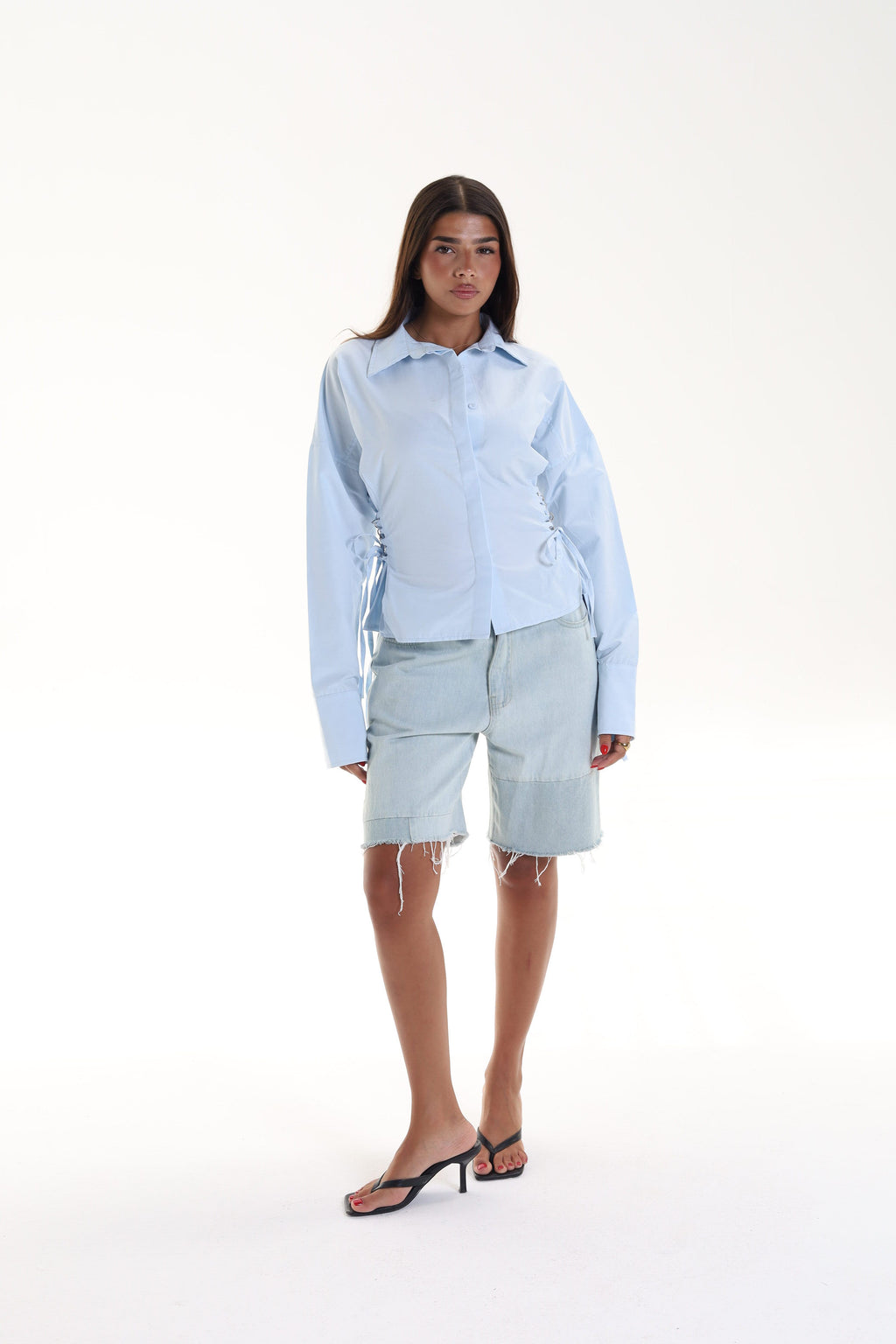 Side Metal Ring Shirt