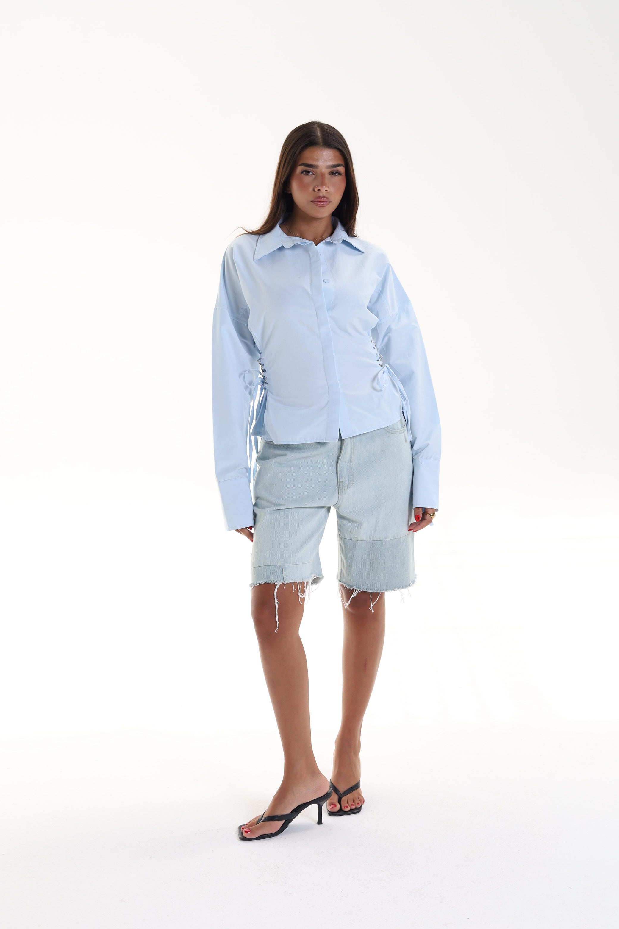Side Metal Ring Shirt
