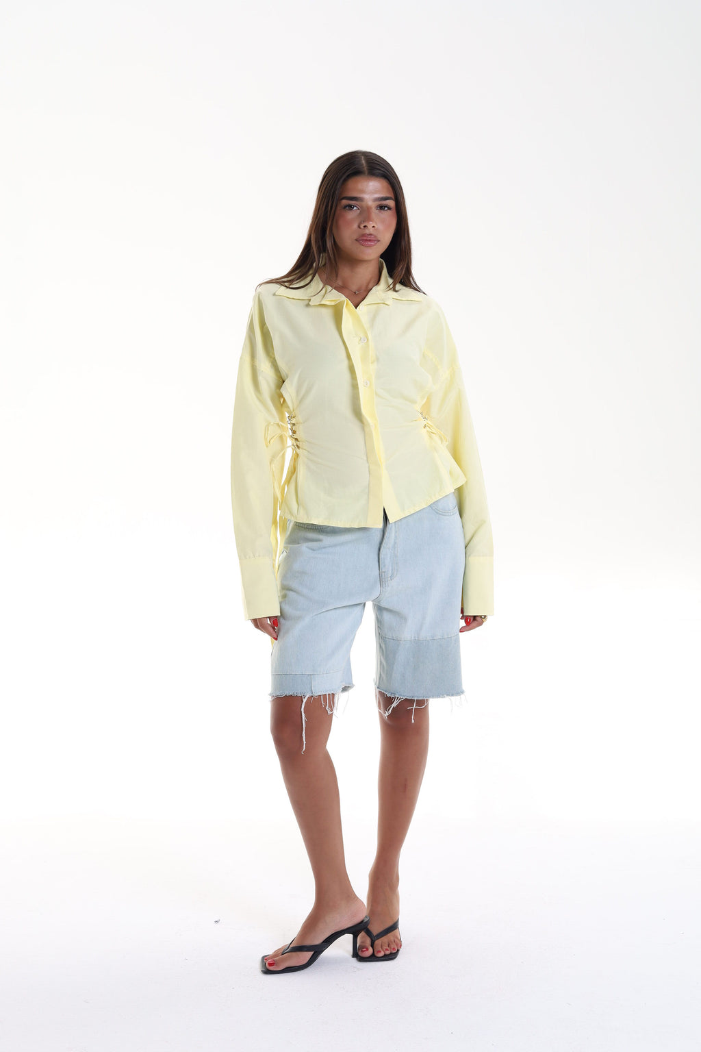Side Metal Ring Shirt