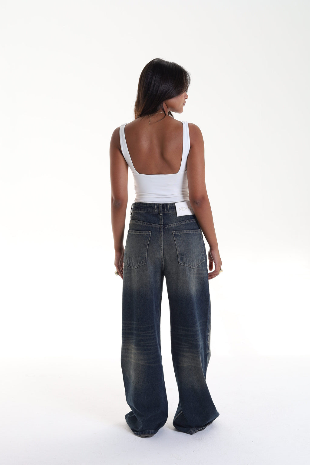 Wide Leg Basic Denim