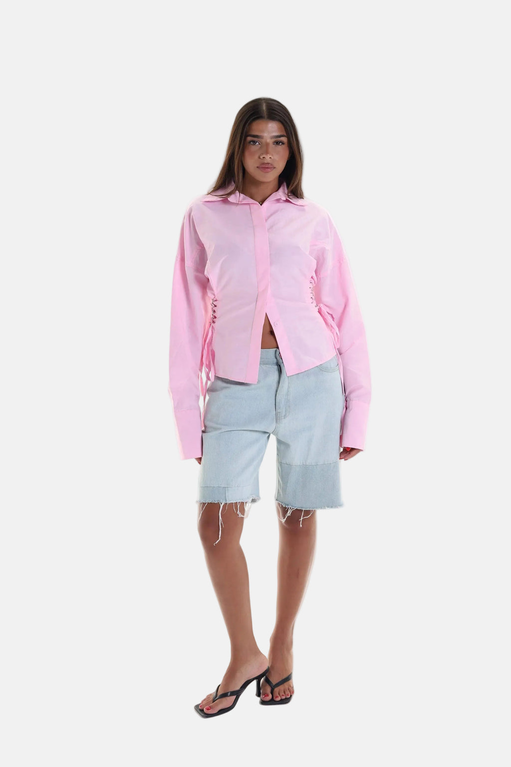 Side Metal Ring Shirt