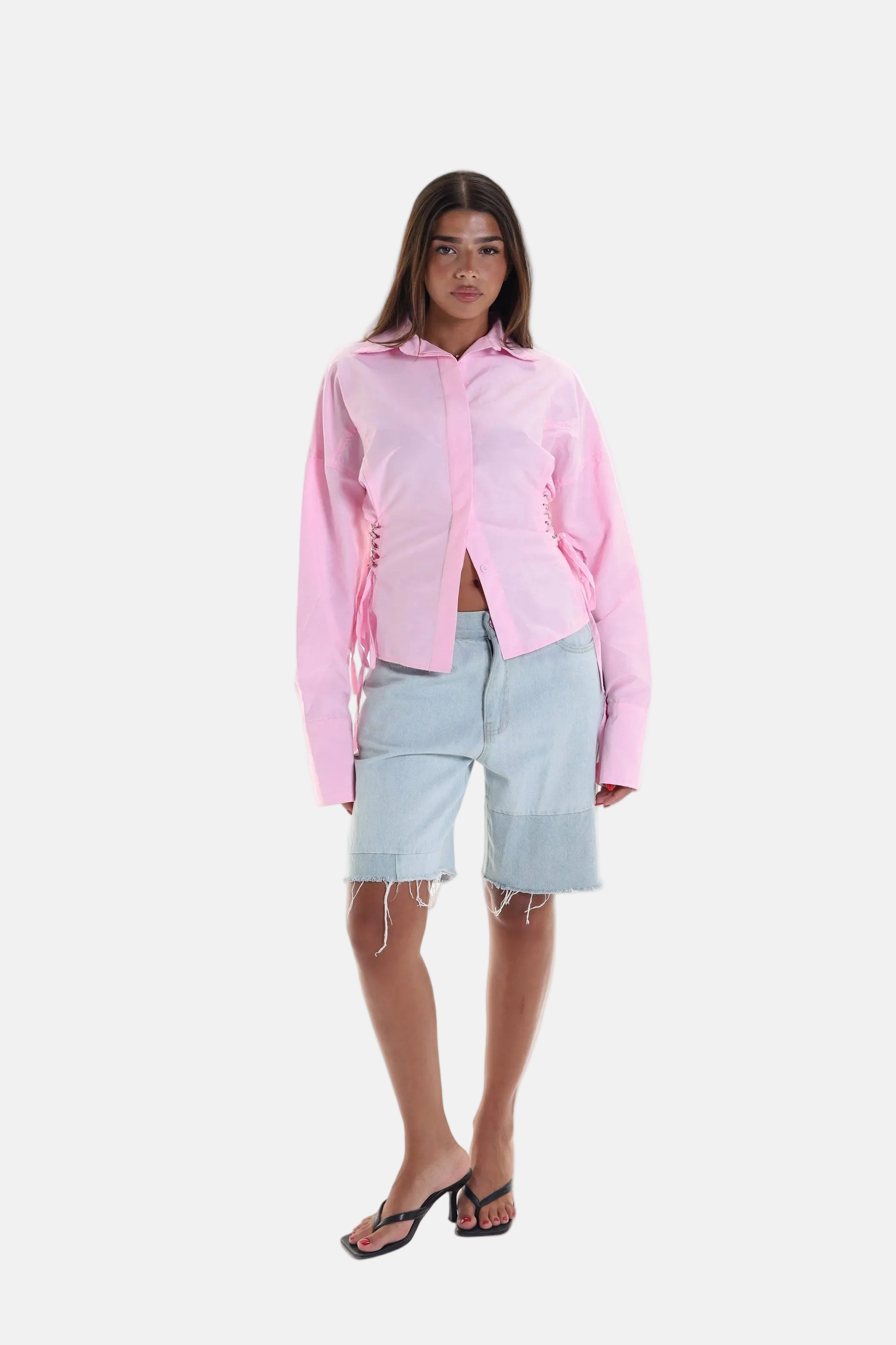 Side Metal Ring Shirt