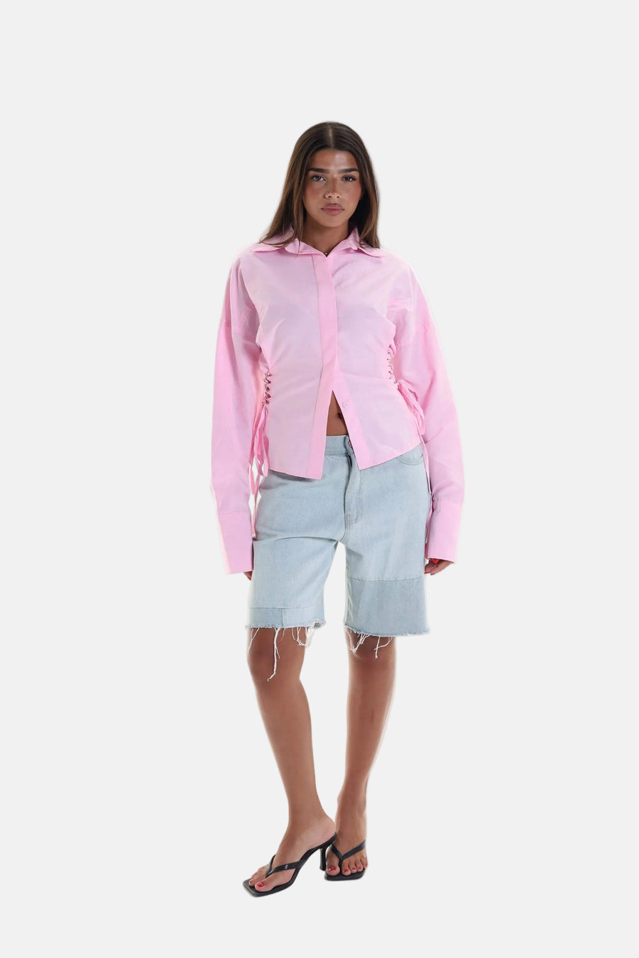 Side Metal Ring Shirt