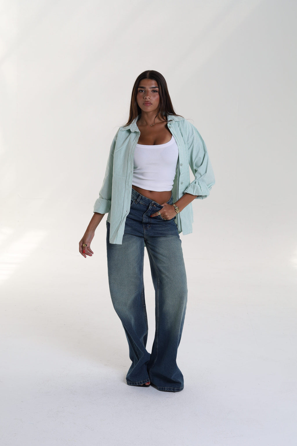 Pine Stripe Treasure Shirt