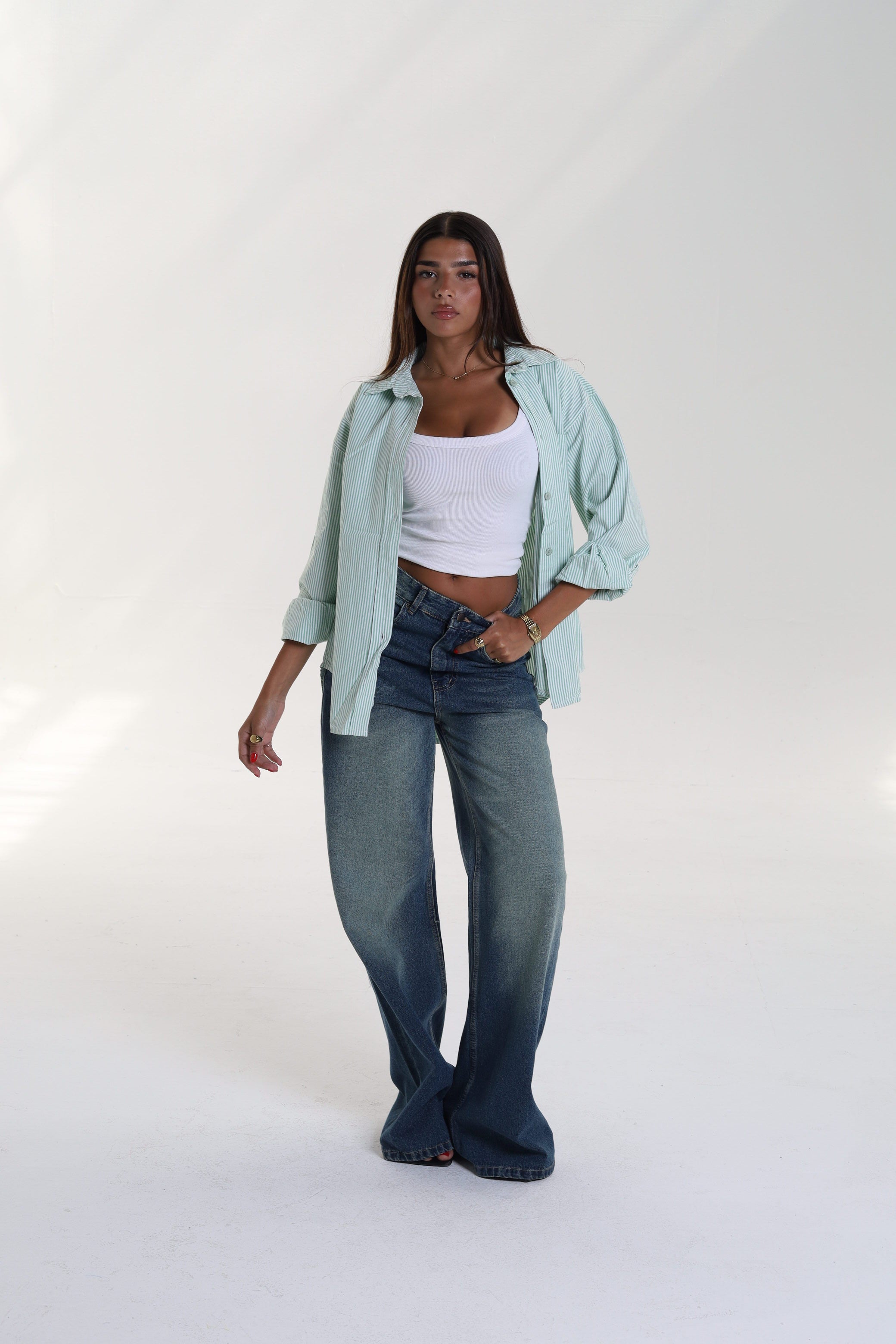 Pine Stripe Treasure Shirt