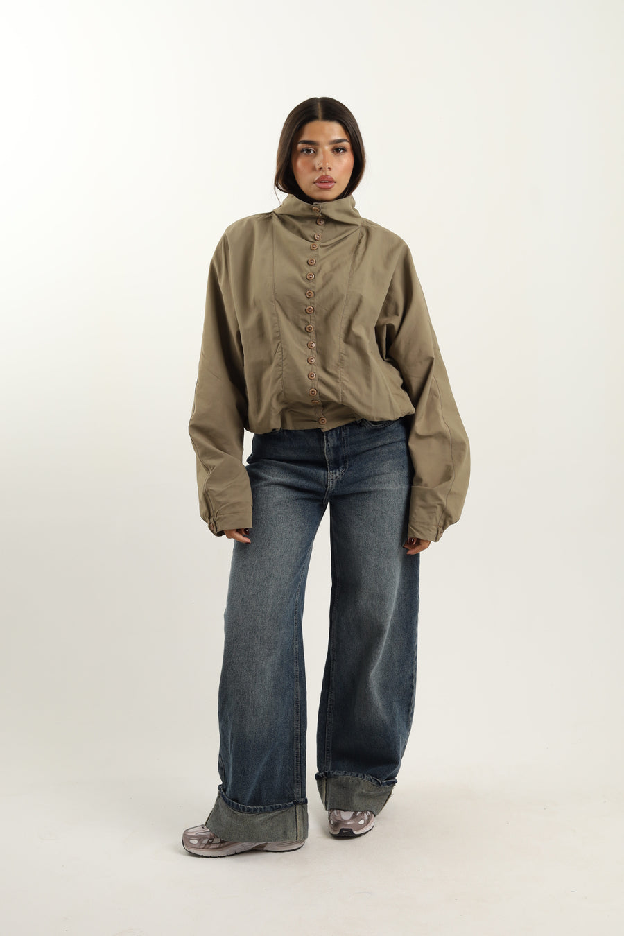 Waterproof Button-Up Jacket